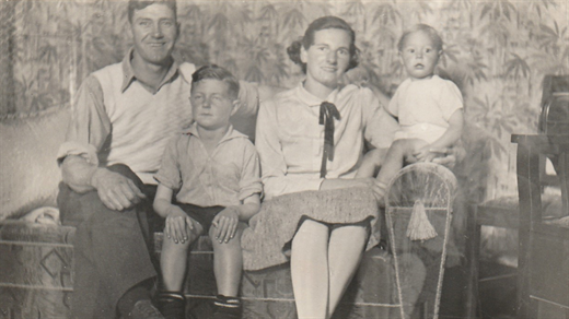 Jim, Jack, Lena and Kelvin Blyth