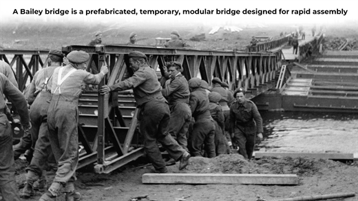 Jack used his engineering skills in the army