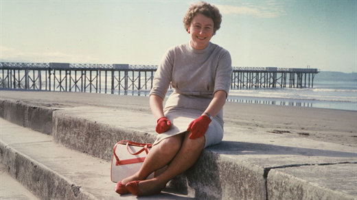 Jack met Athlyn McLachlan in the 1950s. She was from a large family in Ashburton.