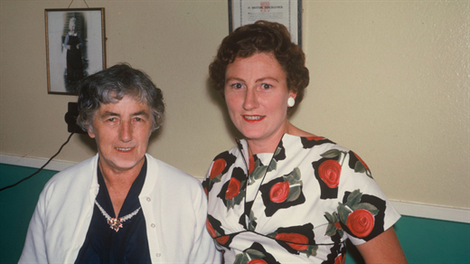 Athlyn with her Mother, Hope McLachlan